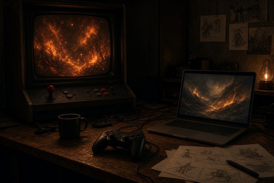 GameDever — describe a game, get a playable loop